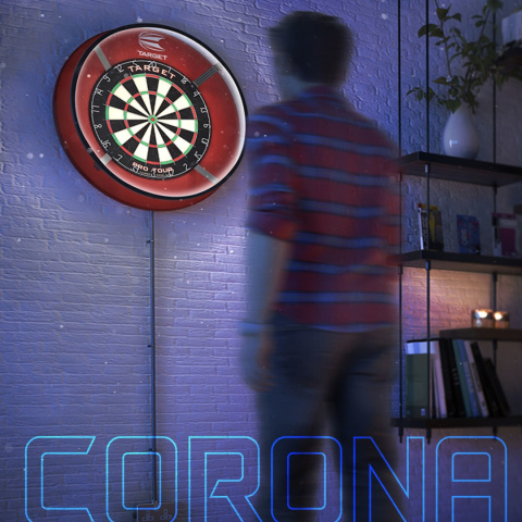 TARGET CORONA VISION LED（コンバージョンキット付き） Oświetlenie tarczy Target CORONA VISION DARTBOARD LIGHTING